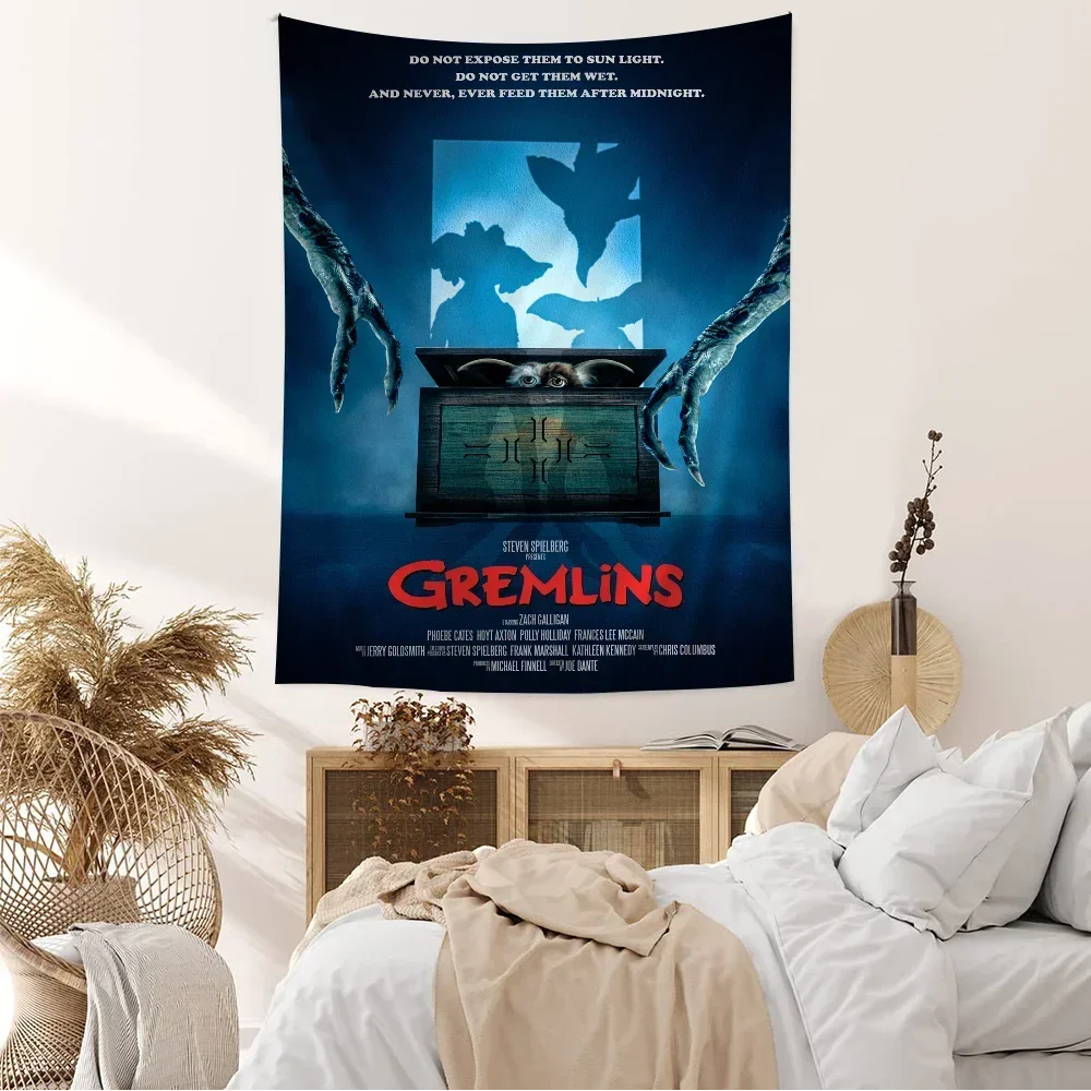 Gremlins Movie DIY Wall Tapestry for Living Room Home Dorm Decor Wall Art Decor