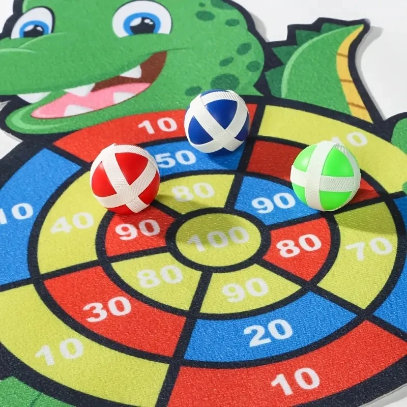 Giochi educativi Bersaglio per freccette Giocattolo per bambini Stickey Ball Dart Sport al coperto Giochi Montessori per bambini da 3 a 12 anni