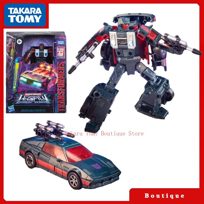 

In Stock Takara Tomy Transformers Toys Legacy 12CM Deluxe Class Decepticon Wild Rider Action Figures Autobots Hobbies Gifts