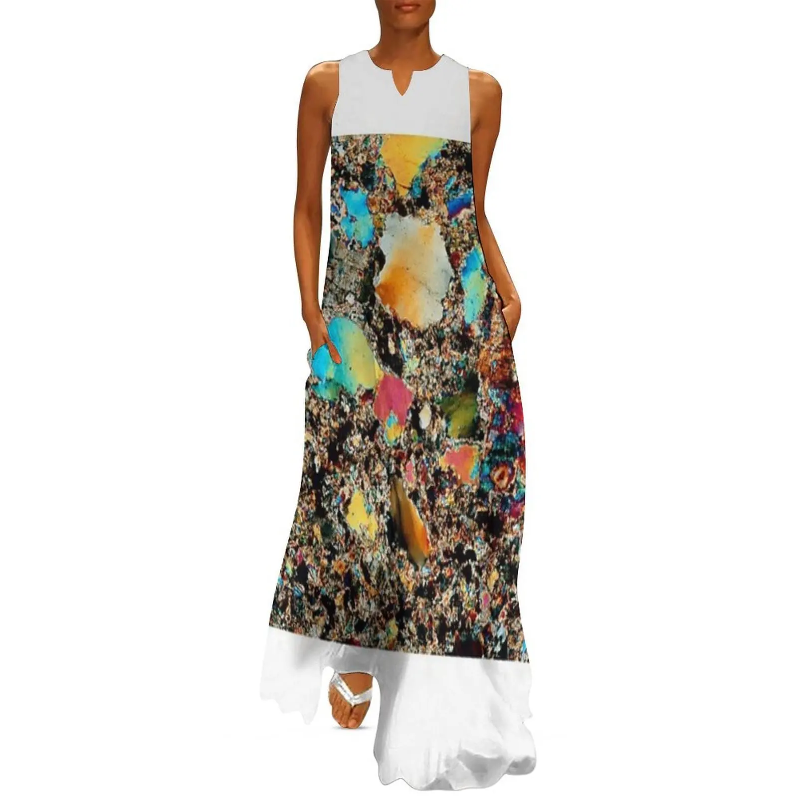 

Polarised LM of granite in thin section (E417/0092) Long Dress clothes for woman summer clothes luxury evening dresses 2025
