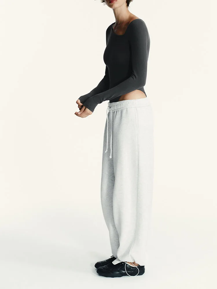 Tuta lunga asimmetrica da donna invernale 2025 Morbida nuovo arrivo Fasionable Comodo abito intero da donna