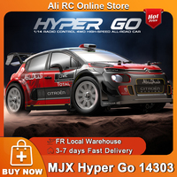 (No stock)MJX Hyper Go 1:14 14303 RC Car 4WD Brushless Drift Racing Car 65km/h 2.4G Remote Control Car Off-road High Speed Truck Model Adults Children's Toys