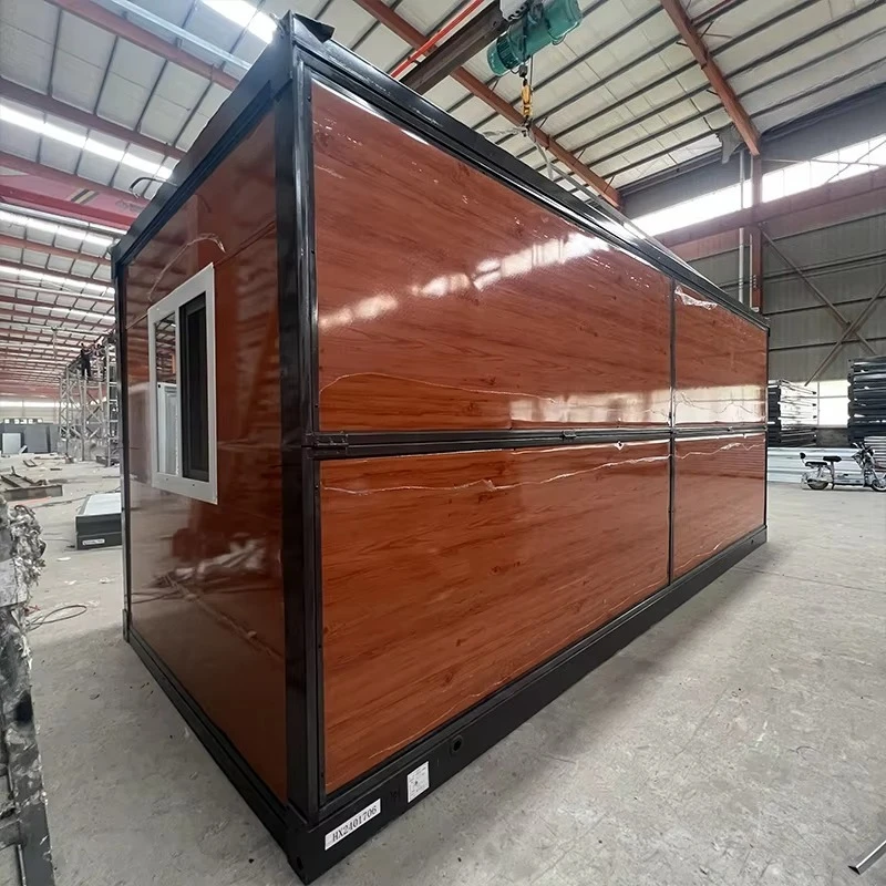 China Sale Prefabricated Folding Mobile Container House Office Living Bedroom Entry X-Type Foldable Modern Design