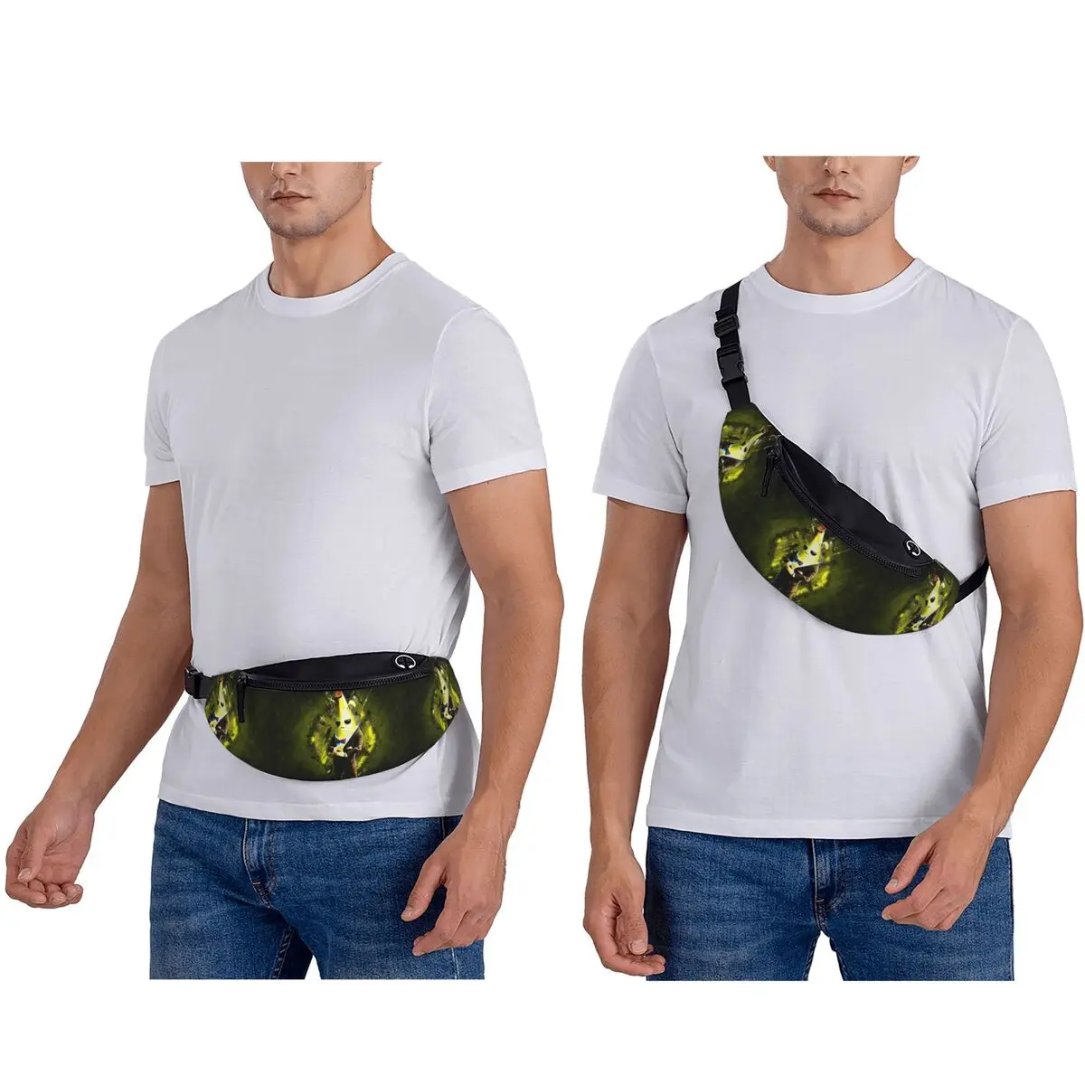 Peely Victory Royale Banana Waist Bag for Women Men Crossbody Fanny Pack Running Phone Money Pouch