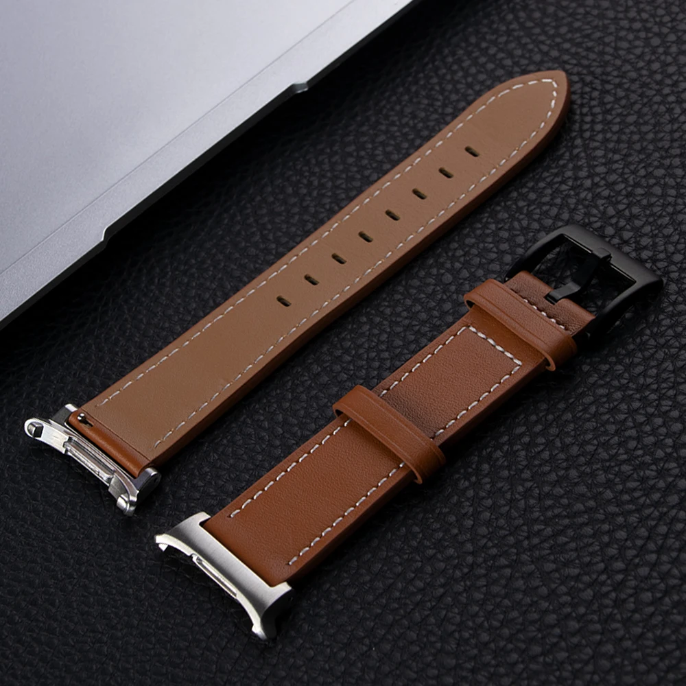 Echtes Lederarmband für Samsung Galaxy Watch Ultra2 2026 Retro-Band Business-Armband für Galaxy Watch Ultra 47mm 2025 2024