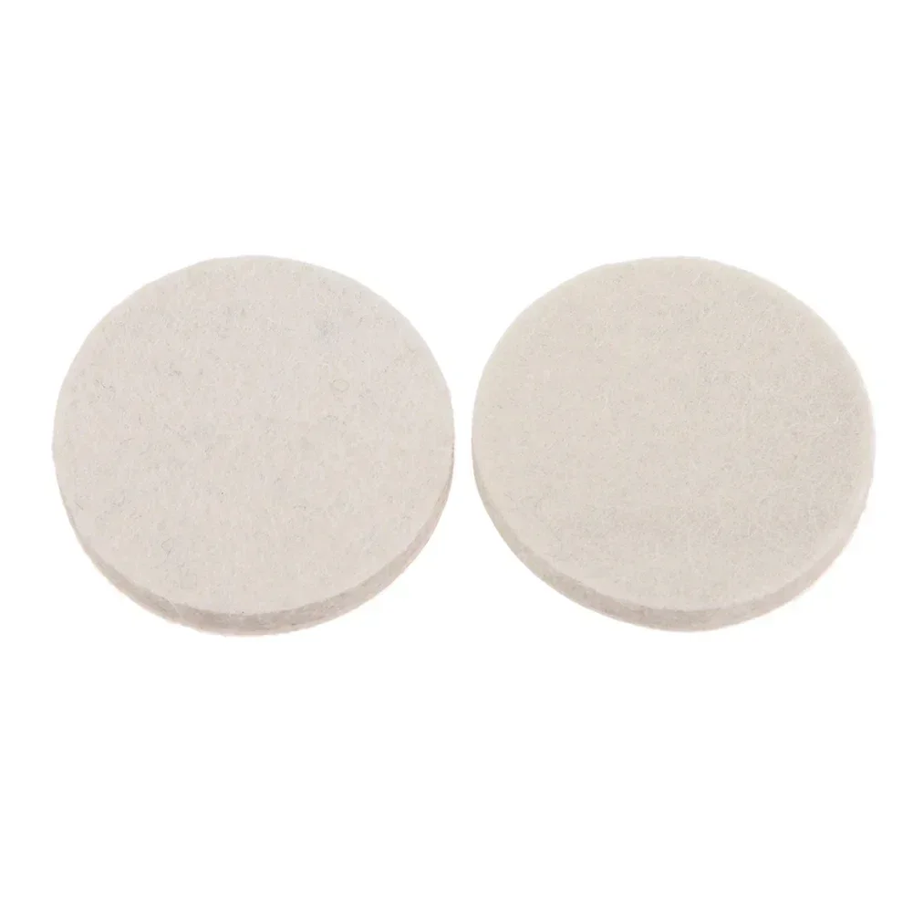 

2pcs 2 Inch Felt Polishing Buffing Round Grinding Wheel Wool Polisher Disc Pads For Metal Plastic Glass Wood Polishing Wheel