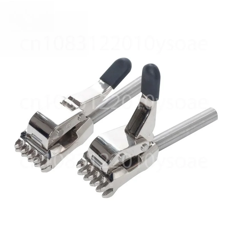 5-Tooth String Clamp For  Racquet Stringing Machine, Replacement Flying Clamp For Stringing Tools