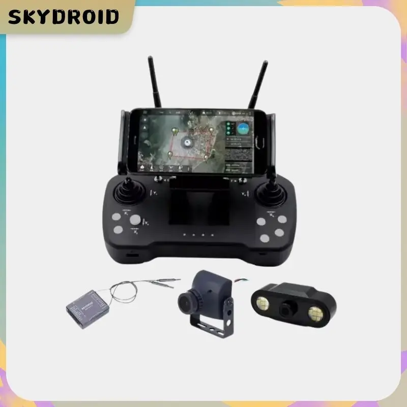 Skydroid T12 2.4GHz 12CH Remote Control With R12 Receiver/Mini Camera/20km Digital Map Transmission For Plant Protection Machine