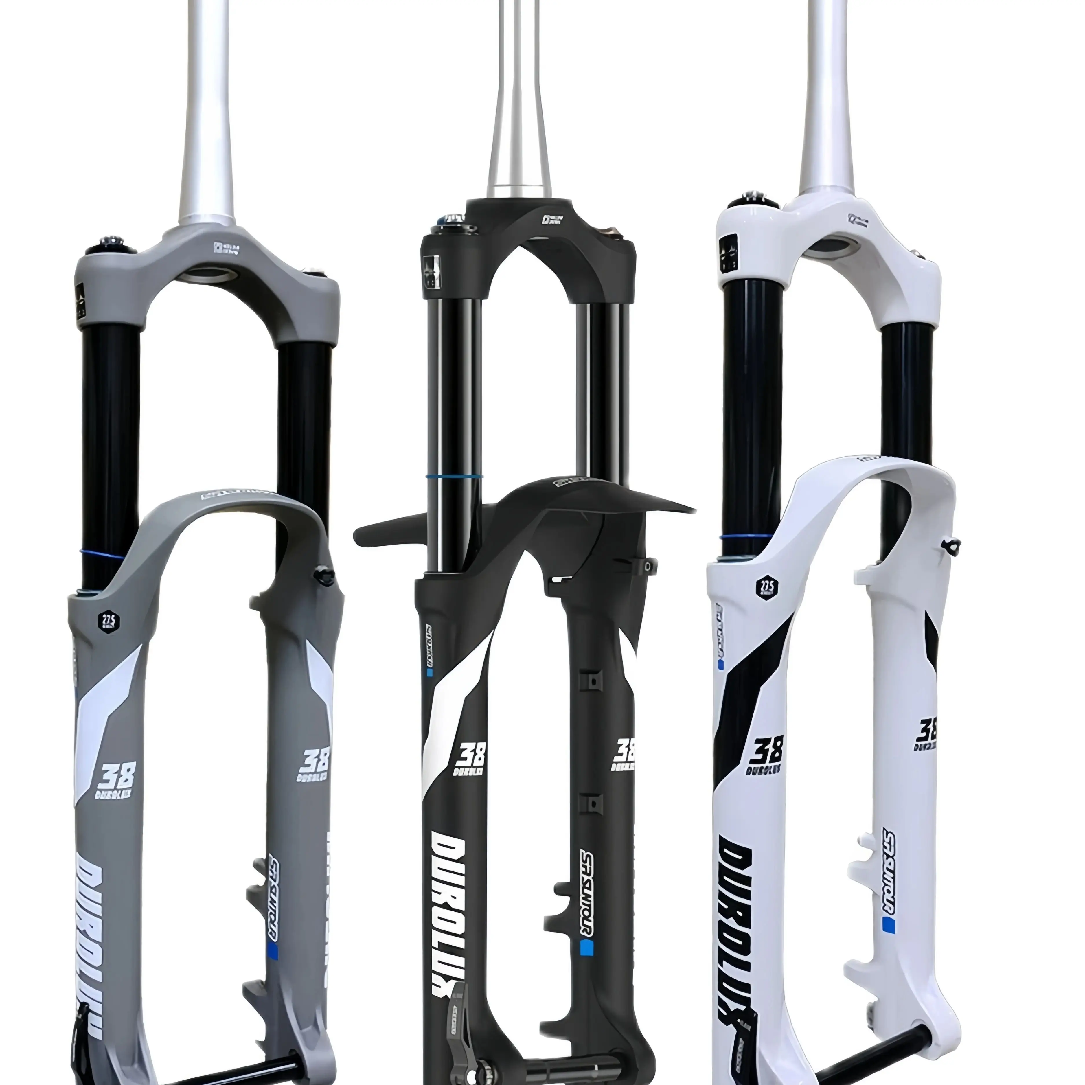 AliExpress NONE SUNTOUR DUROLUX Mountain Bike Front Fork Mountain Off Road Speed Drop DH Fork 27.5 Inch 29 Inch 160mm 180mm Travel BOOST Fork