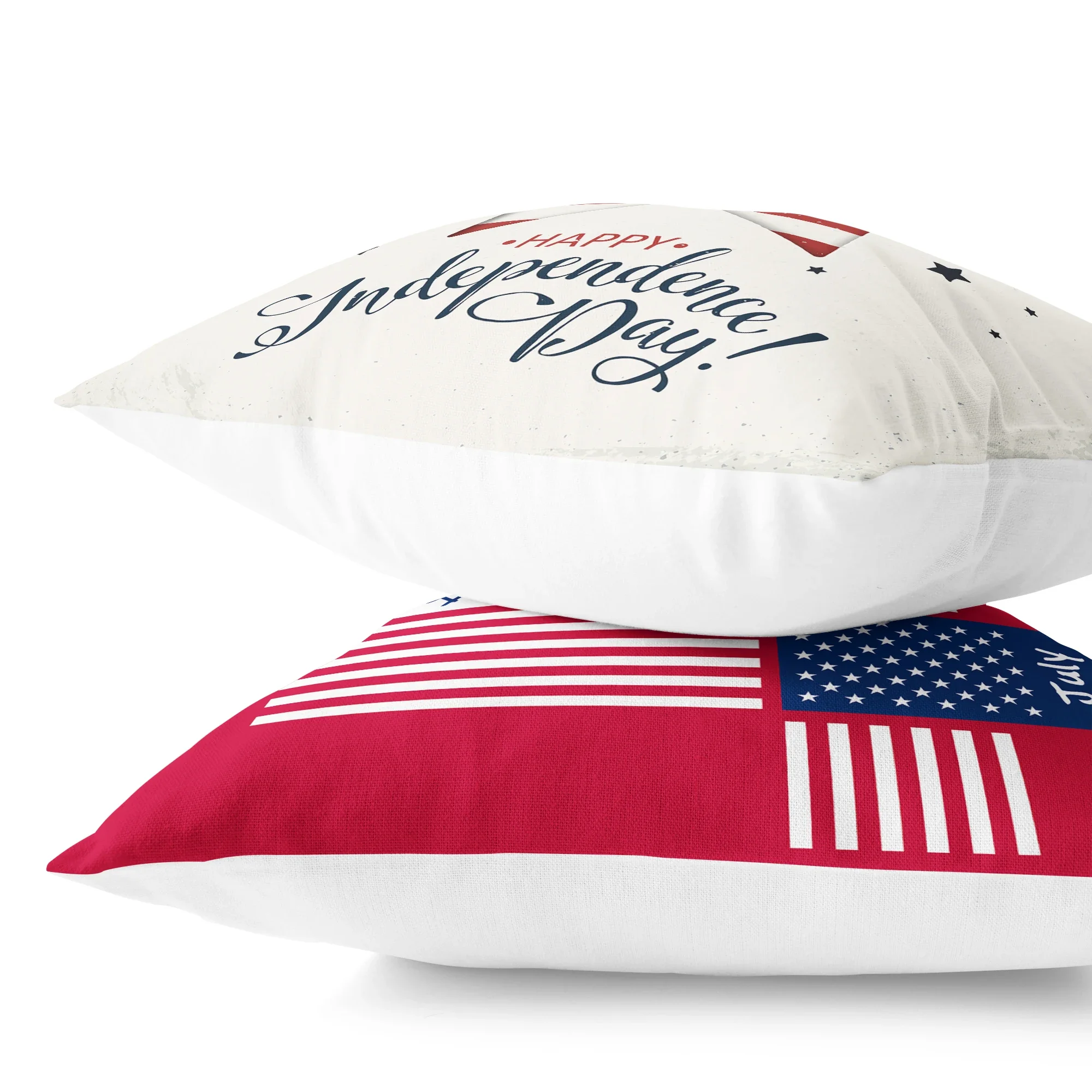 American Independence Day Series LOVE USA Printed Square Home Decoration Pillowcase Cojines Decorativos Para Sofá Akcesoria Kuch