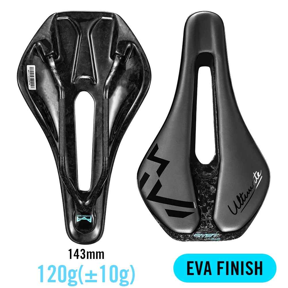 Ryet 3d bedruckter Fahrrads attel Voll carbon 135/143mm Fahrrads itz sattel für MTB-Schotter-Sitzkissen Fahrrad zubehör