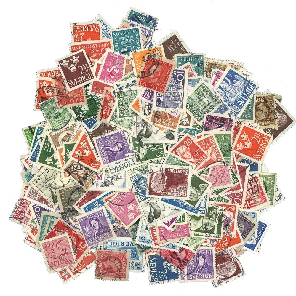 100 Pcs / lot Postage Stamps Good Condition Used With Post Mark From All The World Wide For Collecting Gift