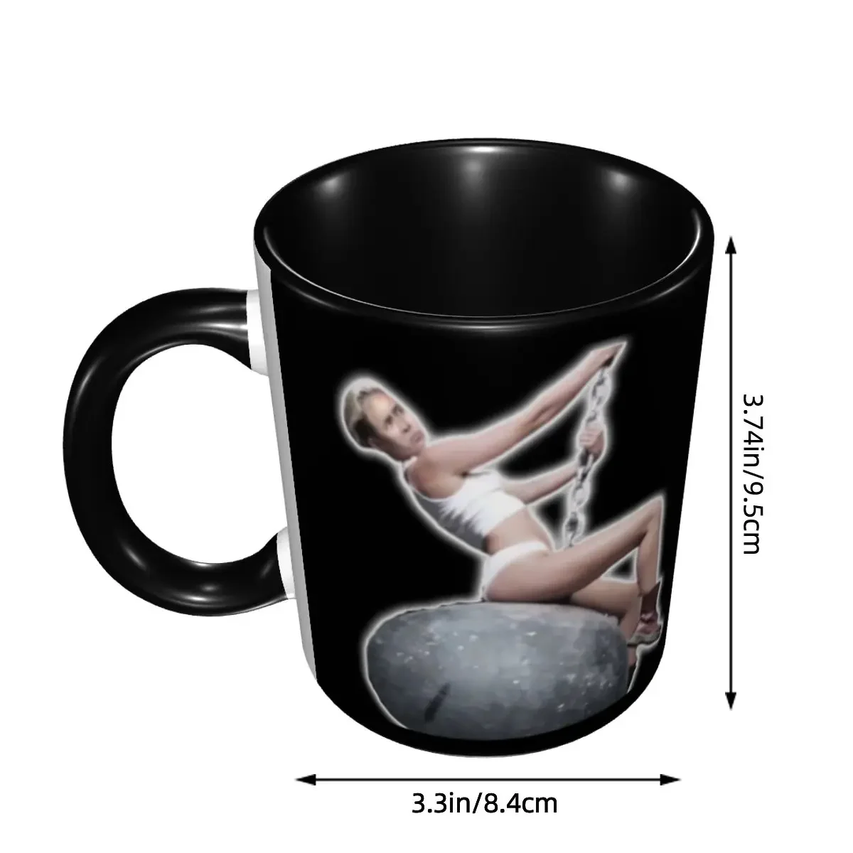Nicolas Cage Wrecking Ball Coffee Mug DIY Customized Ceramic Milk Tea Mug Cup