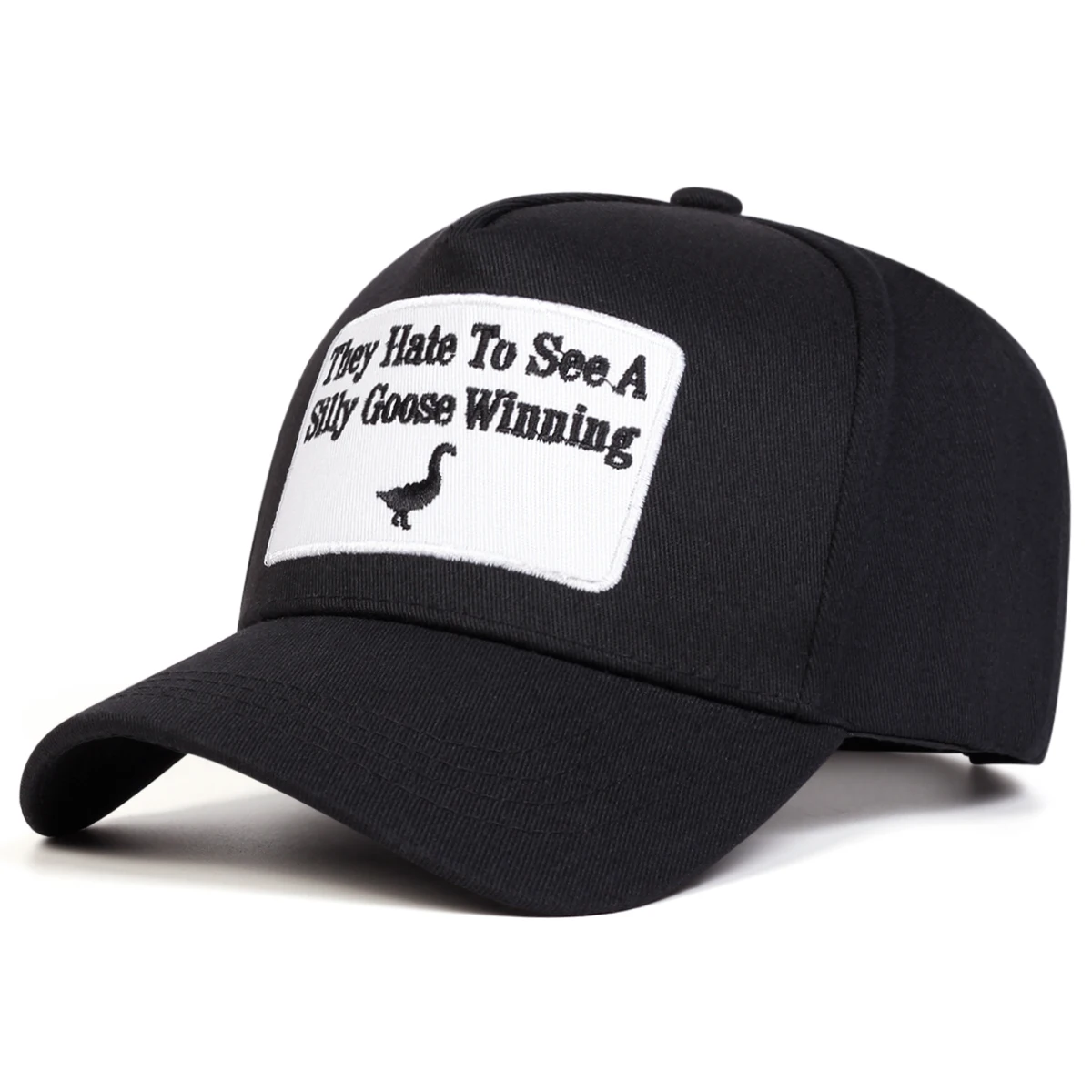 للجنسين سيلي أوزة الفوز التطريز قبعات البيسبول ربيع الخريف في الهواء الطلق قابل للتعديل قبعات عادية واقية من الشمس قبعة قبعة رياضية #5