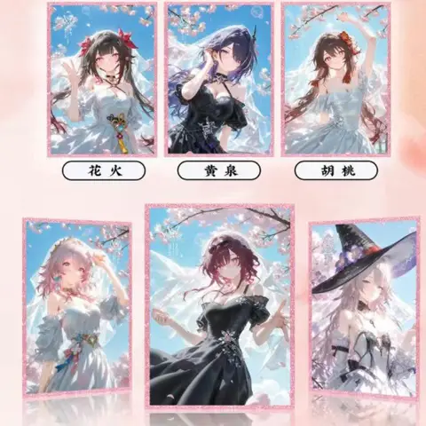 Grossist Goddess Story Card Collection Card Booster Box A5 Midsummer Night Dream Akryl ABC-fodral Sexig stil Waifu Anime Tcg 10 best sales anime pokerspelkort - №4