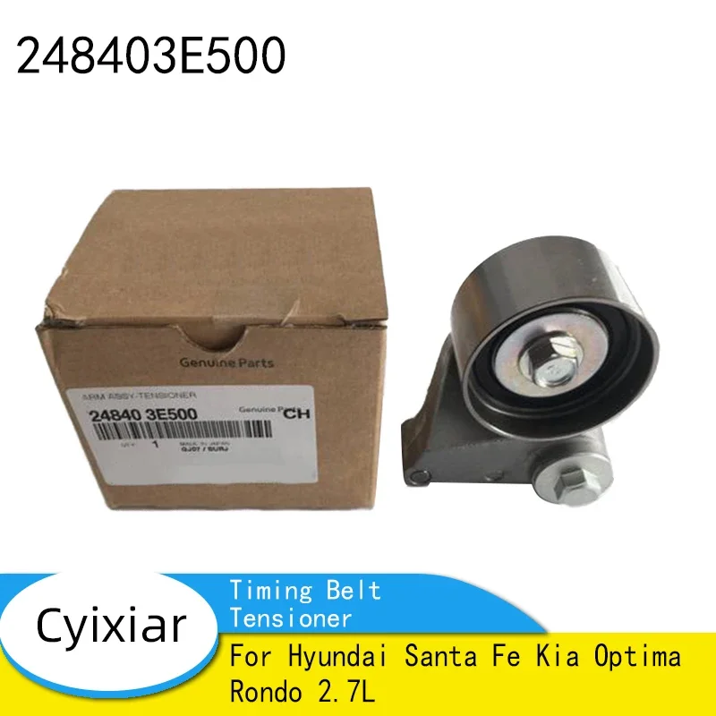 

248403E500 Timing Belt Tensioner For Hyundai Santa Fe Kia Optima Rondo 2.7L 24840-3E500