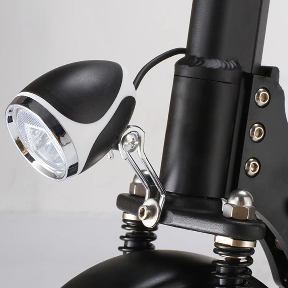 Luce anteriore per bicicletta elettrica 12-80V con faro per Scooter elettrico a tromba per accessori per Ebike con lampada luminosa