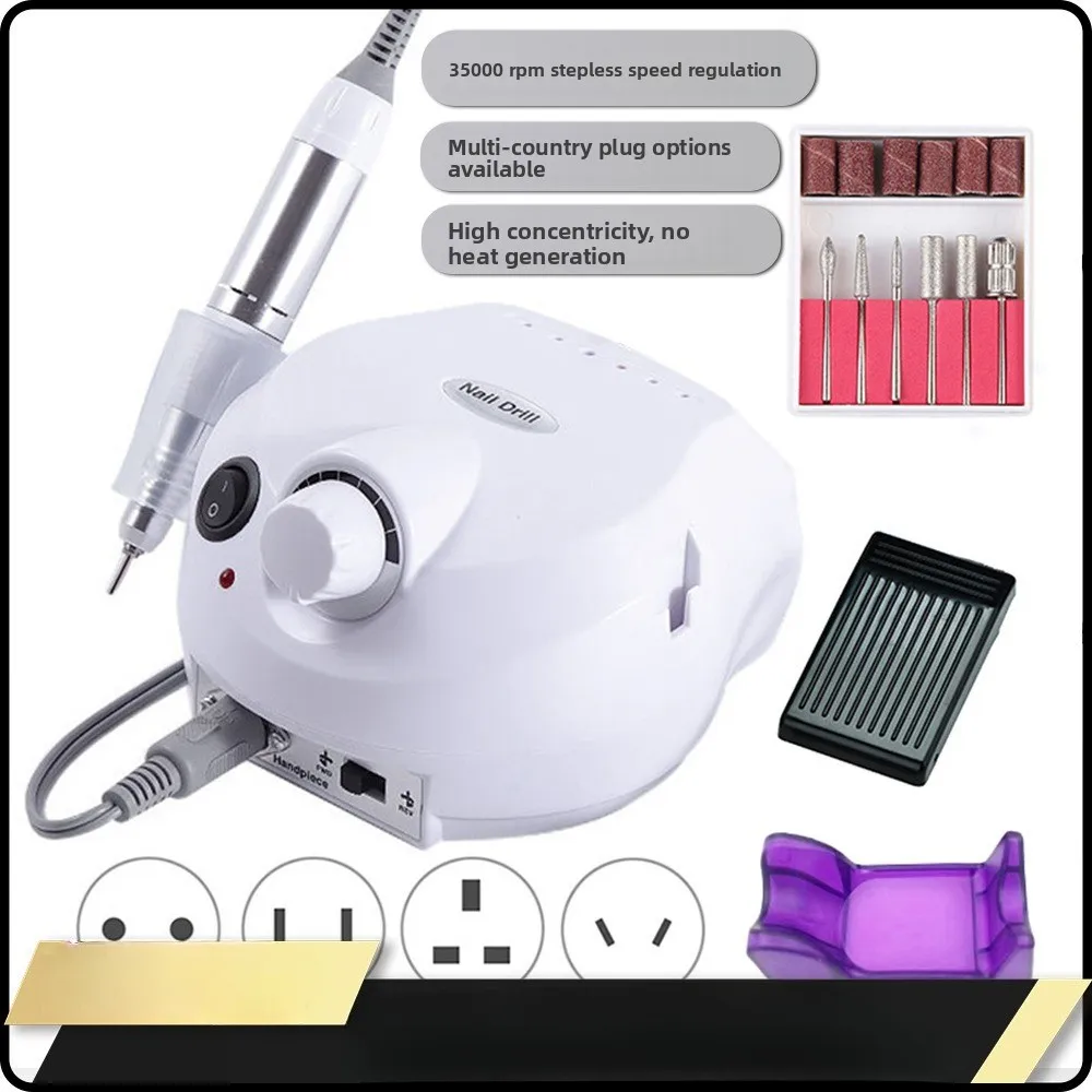 Lightweight US-202 Nail Grinder, Electric Finger Nail Grinding Machine, Salon Manicure Art Tools