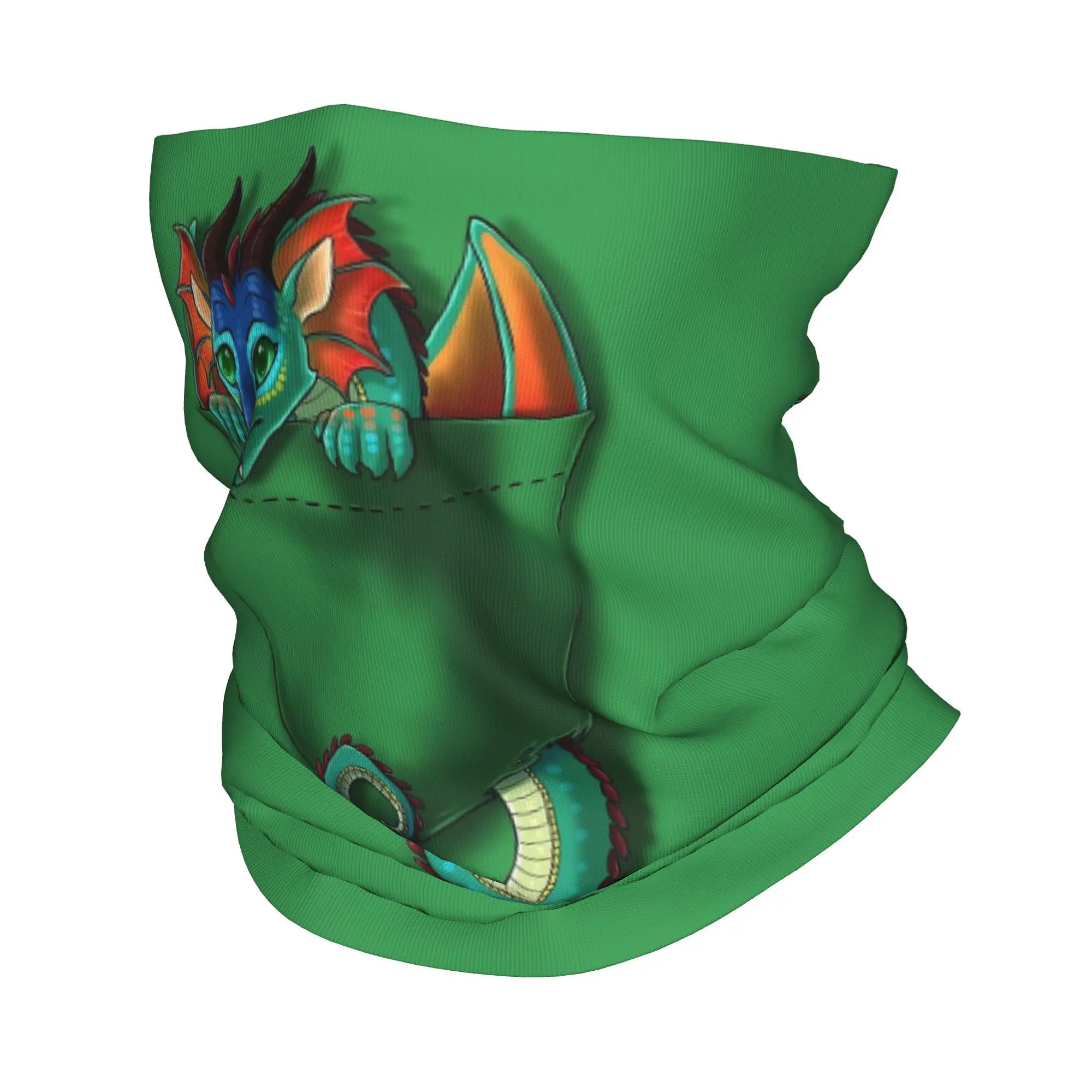 Wings of Fire Pocket Glory Dragon Bandana Neck Cover Printed Wrap Mask Scarf Multifunction Face Mask Cycling Unisex Breathable