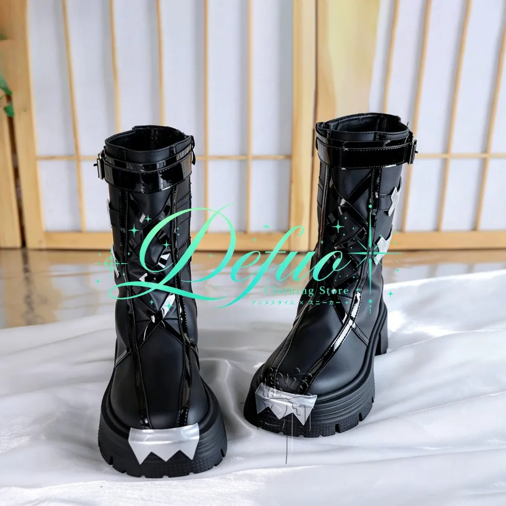 Genshin Impact Brunny Cosplay Boots Custom Made for Valentine Game Expo Character Event and Studio Photography