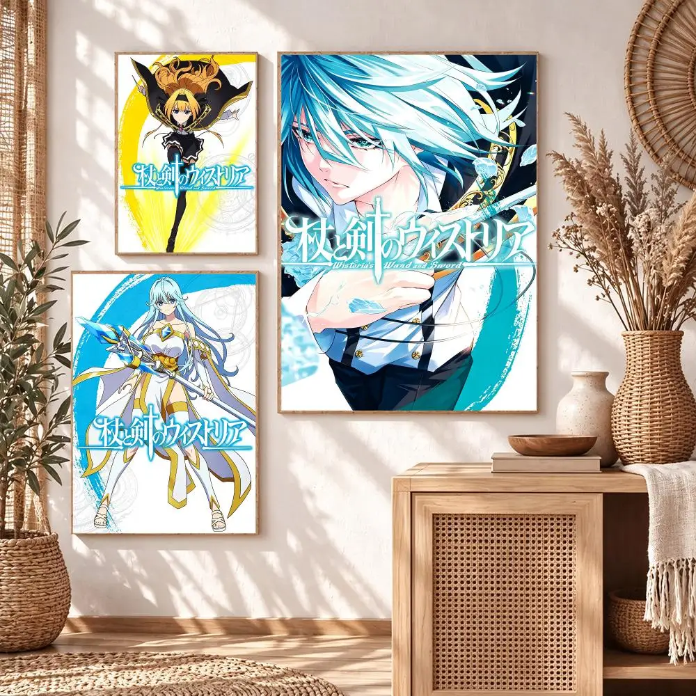 anime Wistoria: Wand and Sword Poster Poster HD Printing Cozy Warm Style Home Decor Suitable for Living Room Bedroom Gift