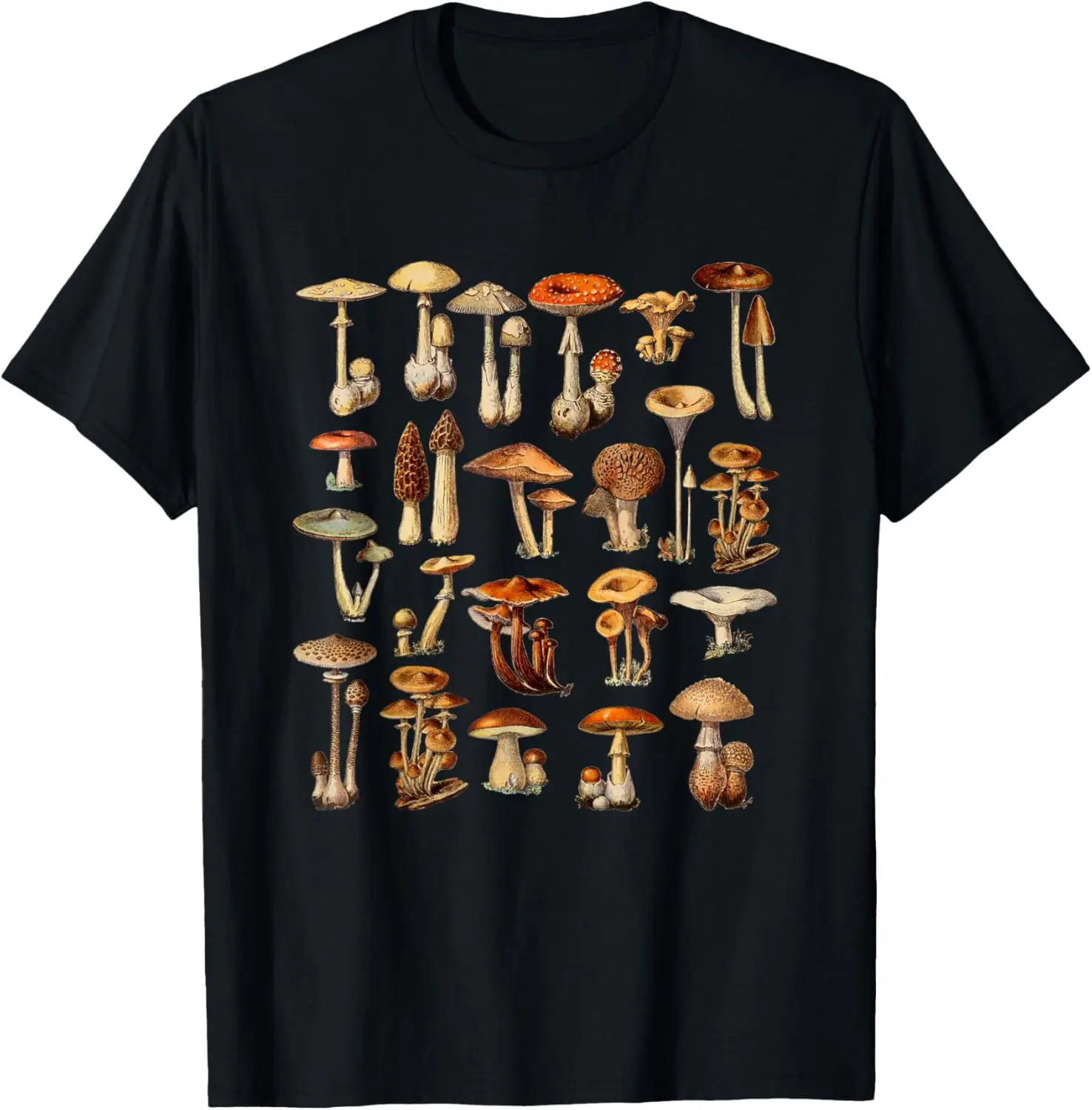 

Футболка Mushroom Mycology Goblincore Dark Academia Cottagecore