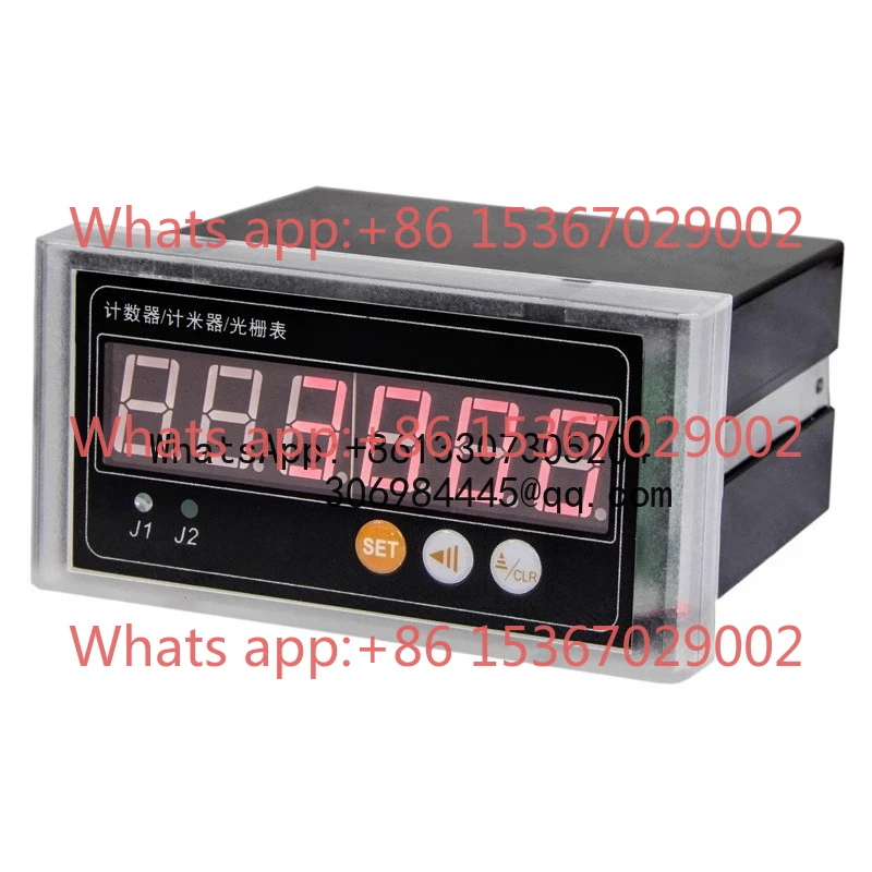 

Интеллектуальный электронный счетчик с цифровым дисплеем, счетчик счетчиков, релейный выход управления решеткой, связь RS485