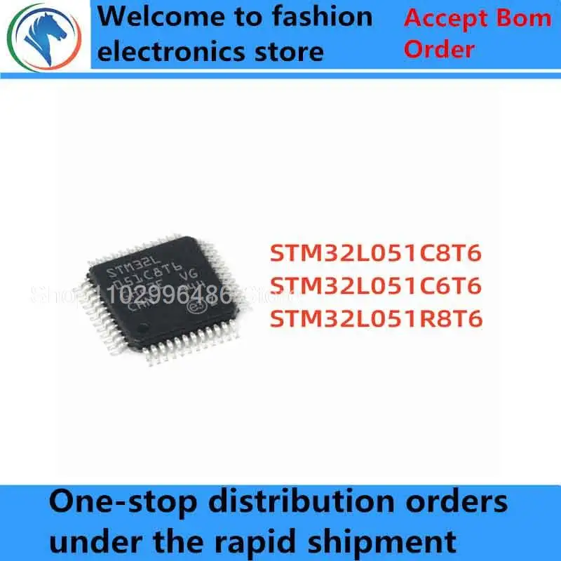 STM32L051C8T6 STM32L051K8U7 STM32L051C6T6 STM32L051R8T6 32-bit MCU Microcontrollers