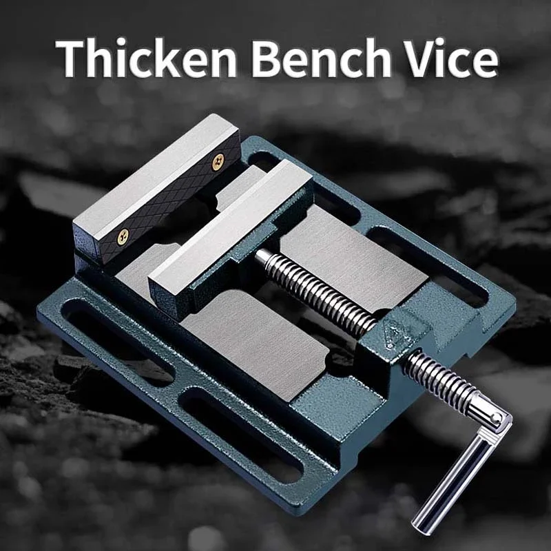 

2.5-6 Inch Precision Bench Vise Cast Iron Thicken Material Portable Table Vise Metal Clamp For Rotary Tool Craft Model Tools