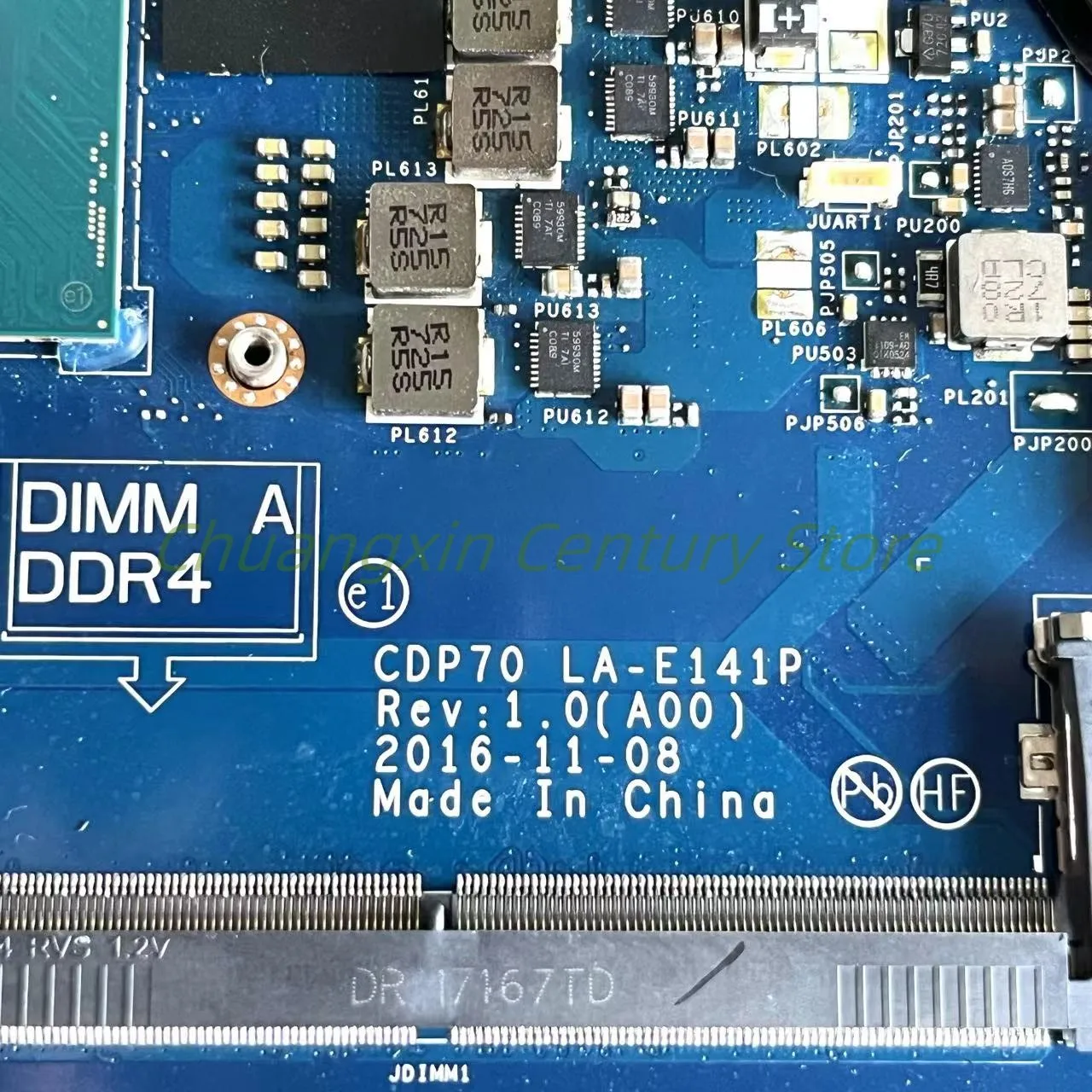 اللوحة الأم LA-E141P مناسبة للكمبيوتر المحمول DELL 14 5480 E5480 مع I5 I7-6th/7th Gen CPU UMA 100% اختبار موافق الشحن