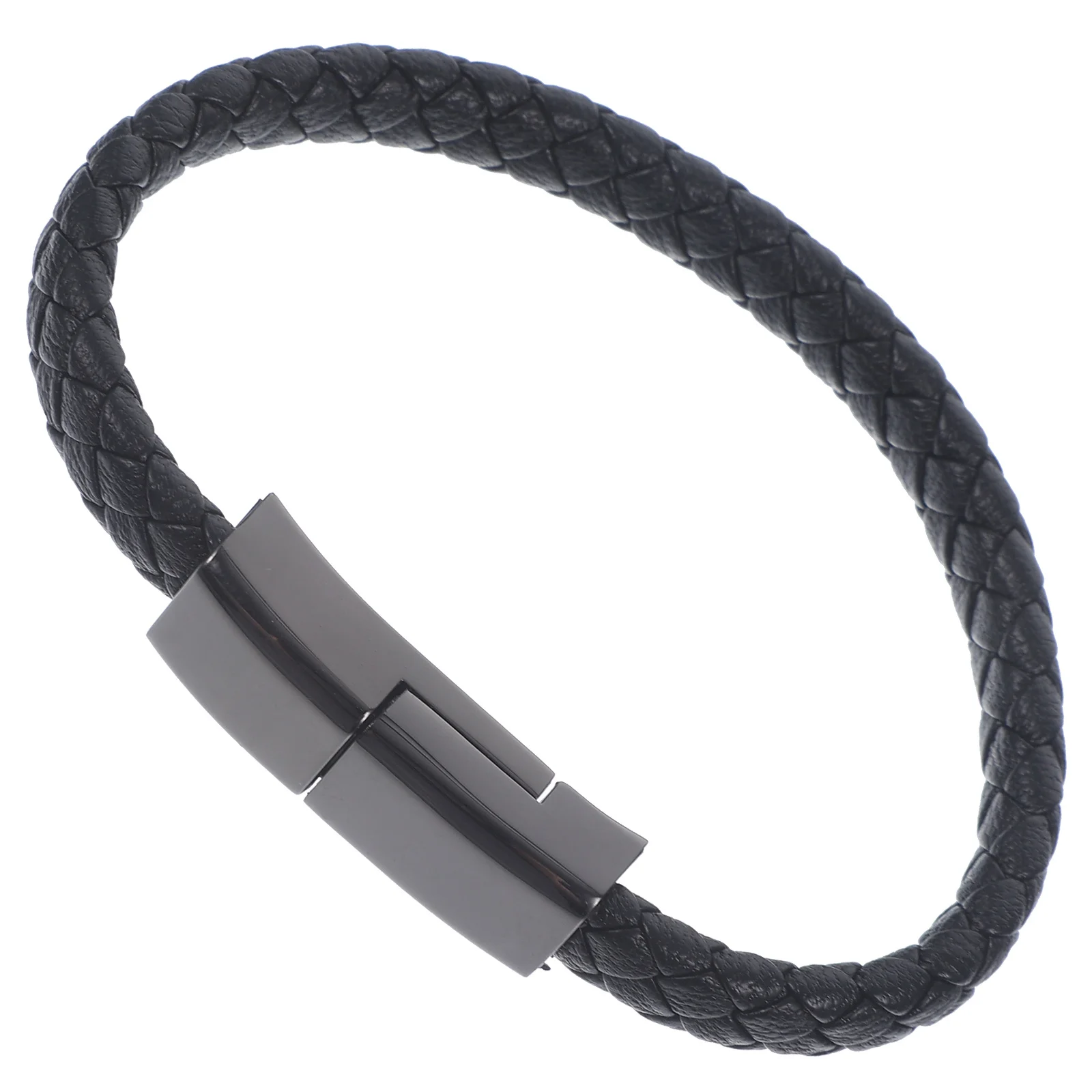 

Zinc Alloy Fast Charging Cable 20 Cm Type C Data Cord Wristband Bangle Bracelet Design Portable Charging Cable for Phone