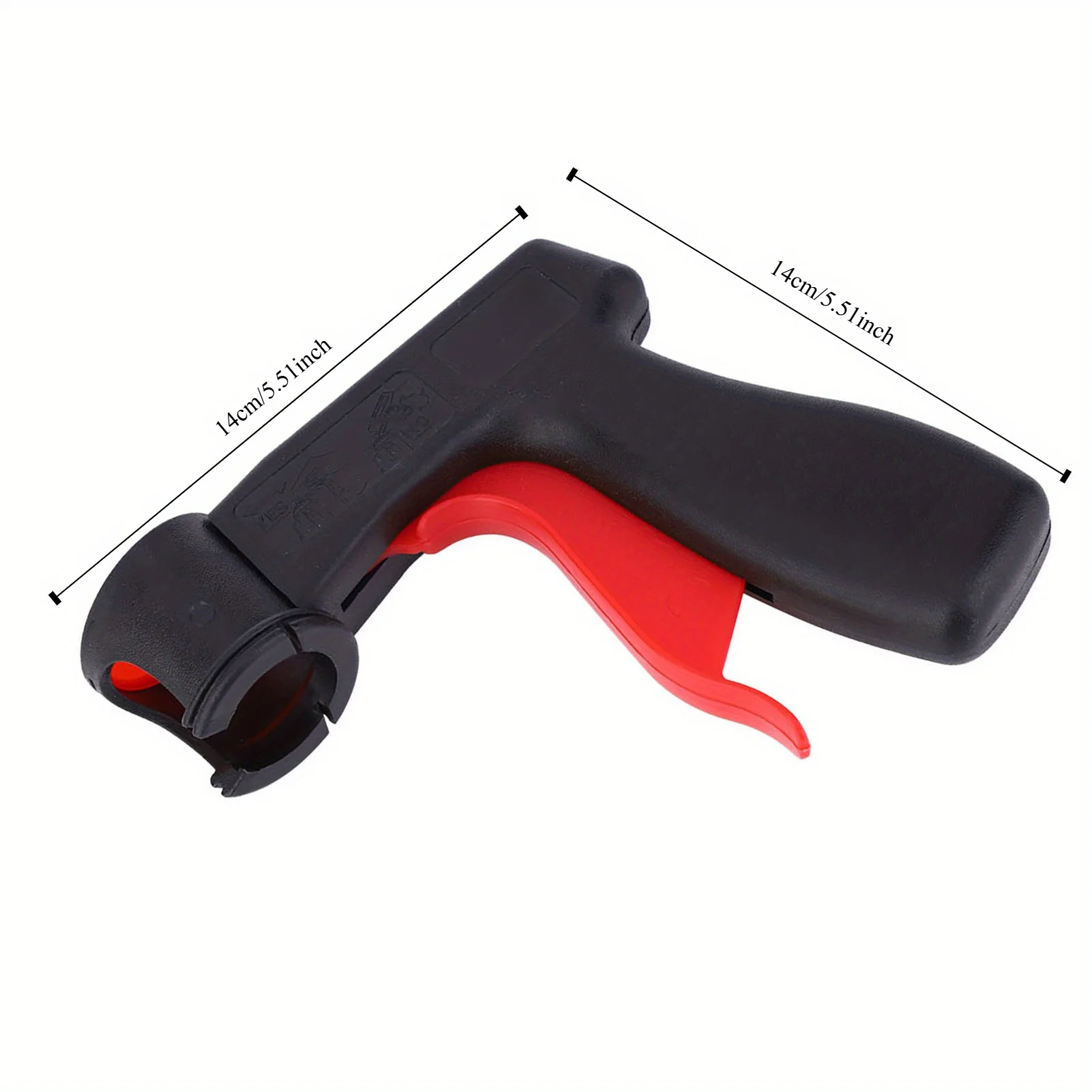 NEW Paint Spray Handle Bottle Adapter Aerosol Ergonomic Full Grip Trigger Locking Collar Maintenance Repair Tool Car Accessories