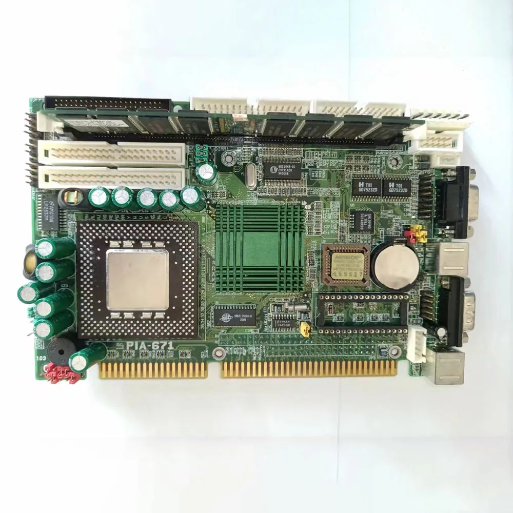 

Half-length motherboard ISA Half-length card 486 Half-length card 586 industrial control motherboard PIA-671