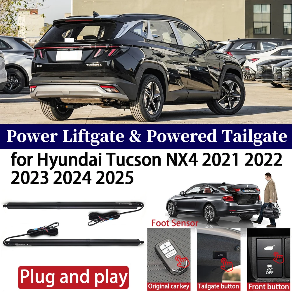 

for Hyundai Tucson NX4 2021 2022 2023 2024 2025 Car Auto Power Electric Tailgate Liftgate Trunk Closer System Boot Lift Motor