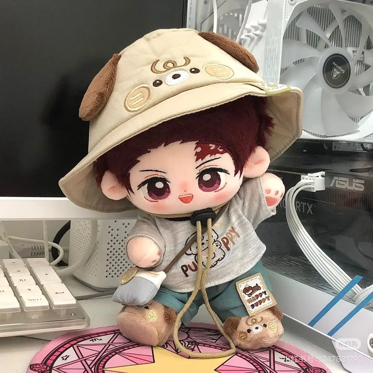 ตุ๊กตาอนิเมะดาบพิฆาตอสูร คามาโดะ ทันจิโร่ ขนาด 20 ซม. ตุ๊กตาผ้าฝ้ายนุ่ม แต่งตัวได้ ของขวัญวันเกิดสำหรับเด็ก