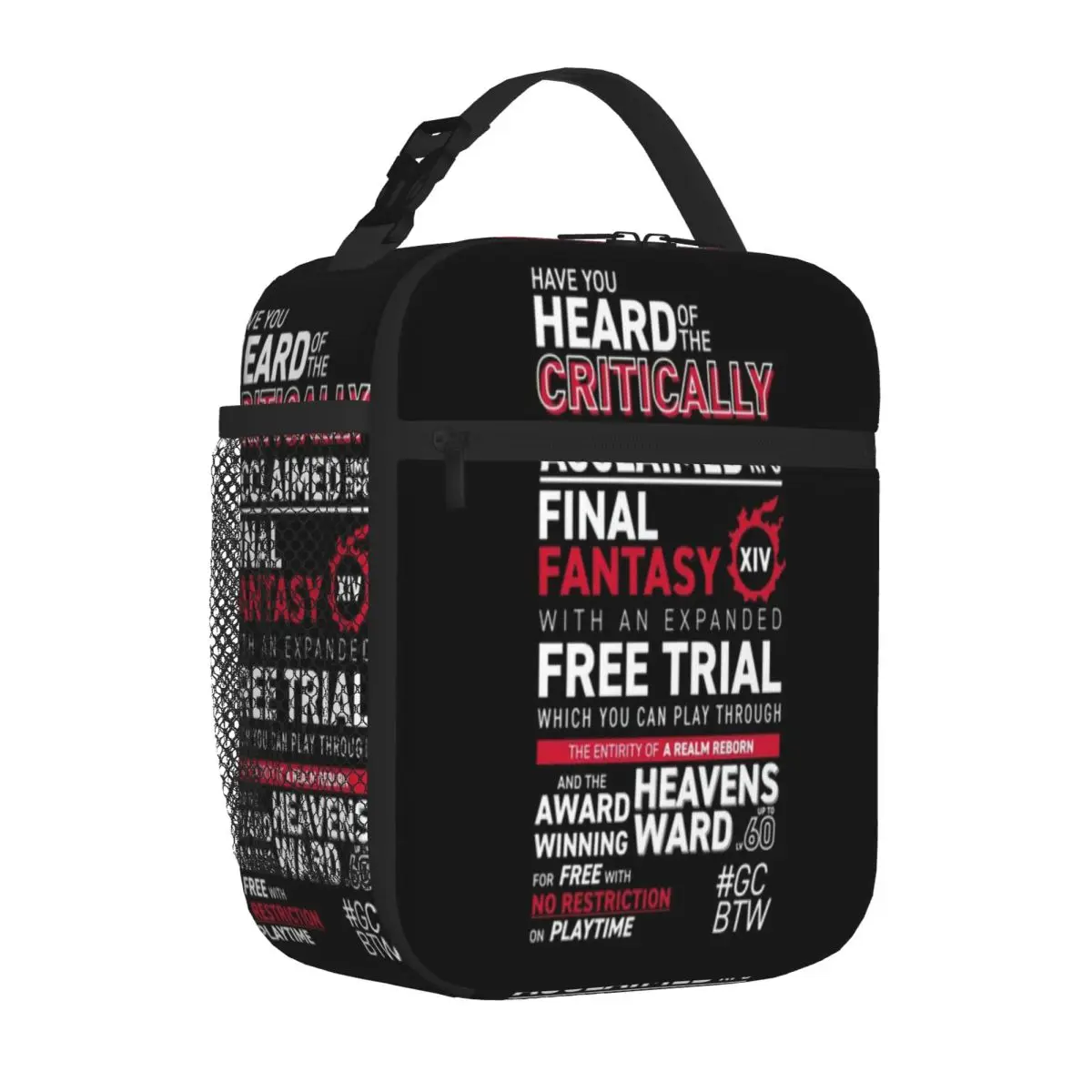 Sac à déjeuner pliable en nylon mignon, best-seller, idéal pour les sorties et festivals, GCBTW Promo MMO FF14 FFXIV