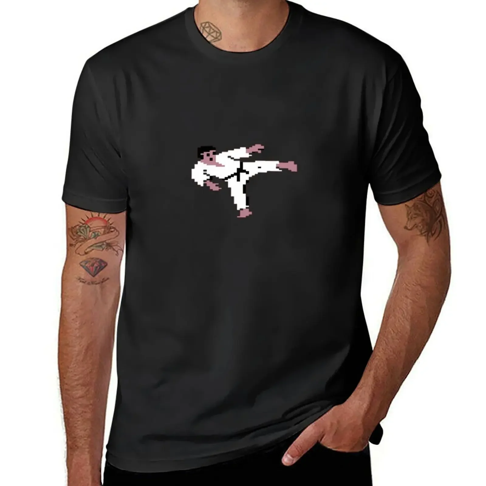 International Karate T-Shirt blacks shirts graphic tee summer top cotton graphic tees mens t shirts casual stylish