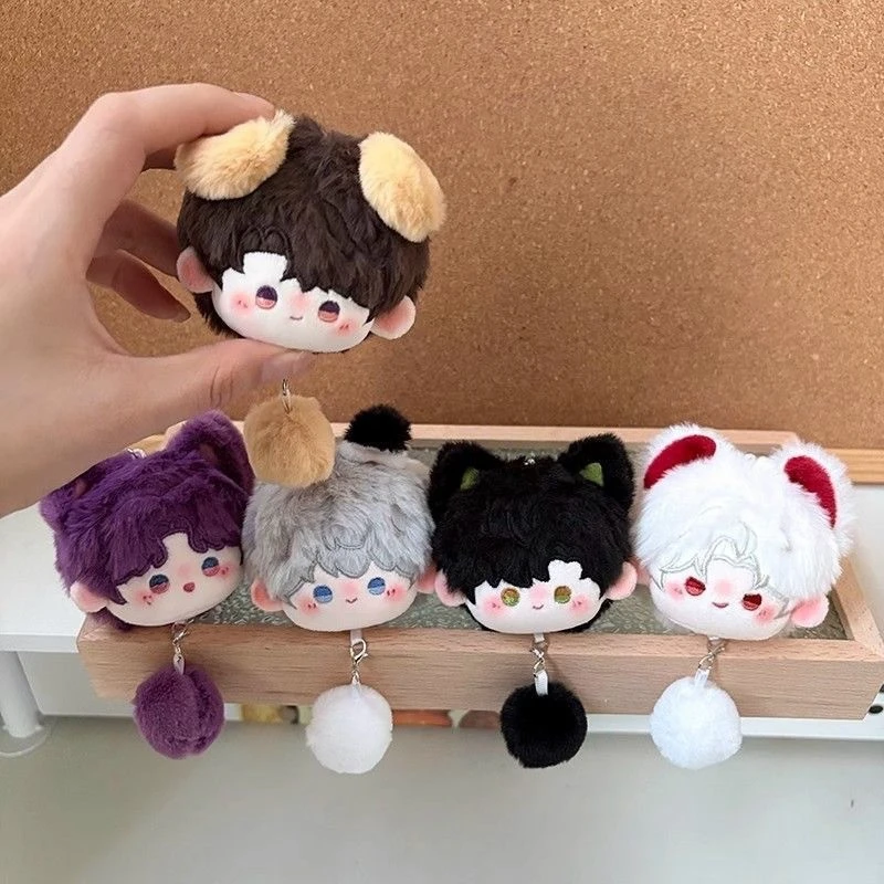 

Game Love Deepspace Plush Keychains Backpack Hanging Charm Cartoon Figure Doll Keyring Bags Pendant Qin Che Fans Gift Souvenir