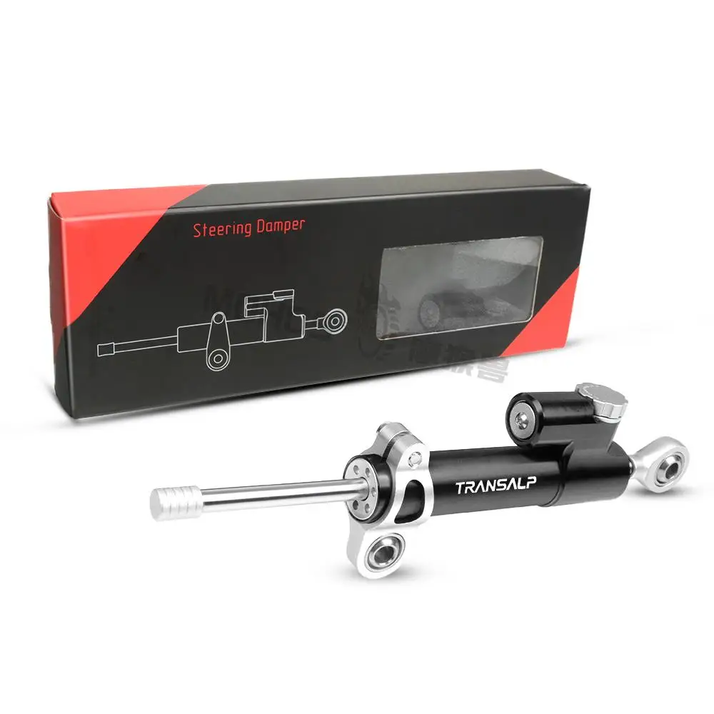 FOR HONDA TRANSALP650 TRANSALP 650 600 700 1987+ Adjustable Motorcycles Accessories Steering Stabilize Damper Bracket Mount Kit
