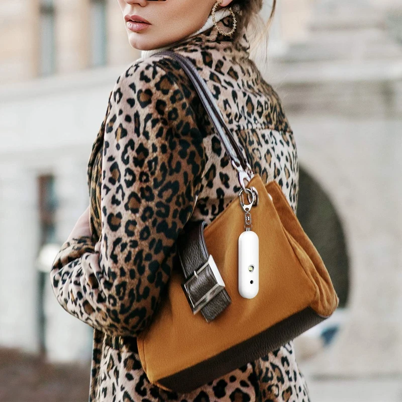 Safe Sound Personal Alarm, 130DB Security Alarm Keychain, Dual Speakers, Emergency Alarm With LED Light, For Kids, Women