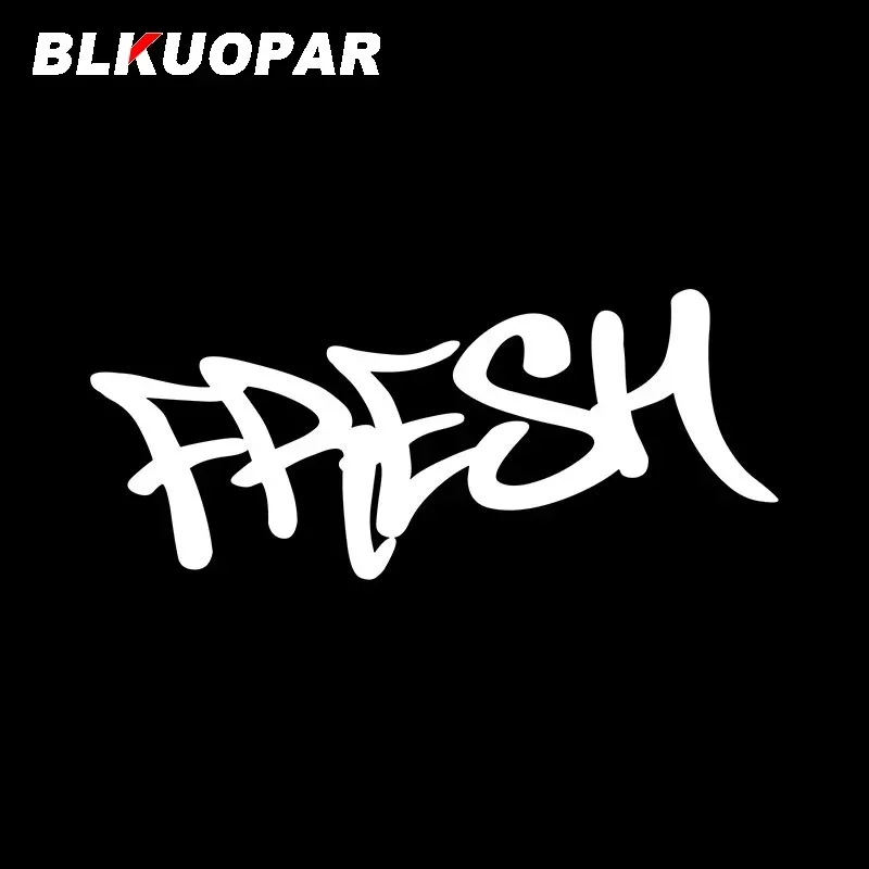 BLKUOPAR الطازجة سيارة ملصق الليزر مقاوم للماء الشارات مقاومة للخدش الإبداعية واقية من الشمس الرسومات يموت قطع JDM باب السيارة حامي