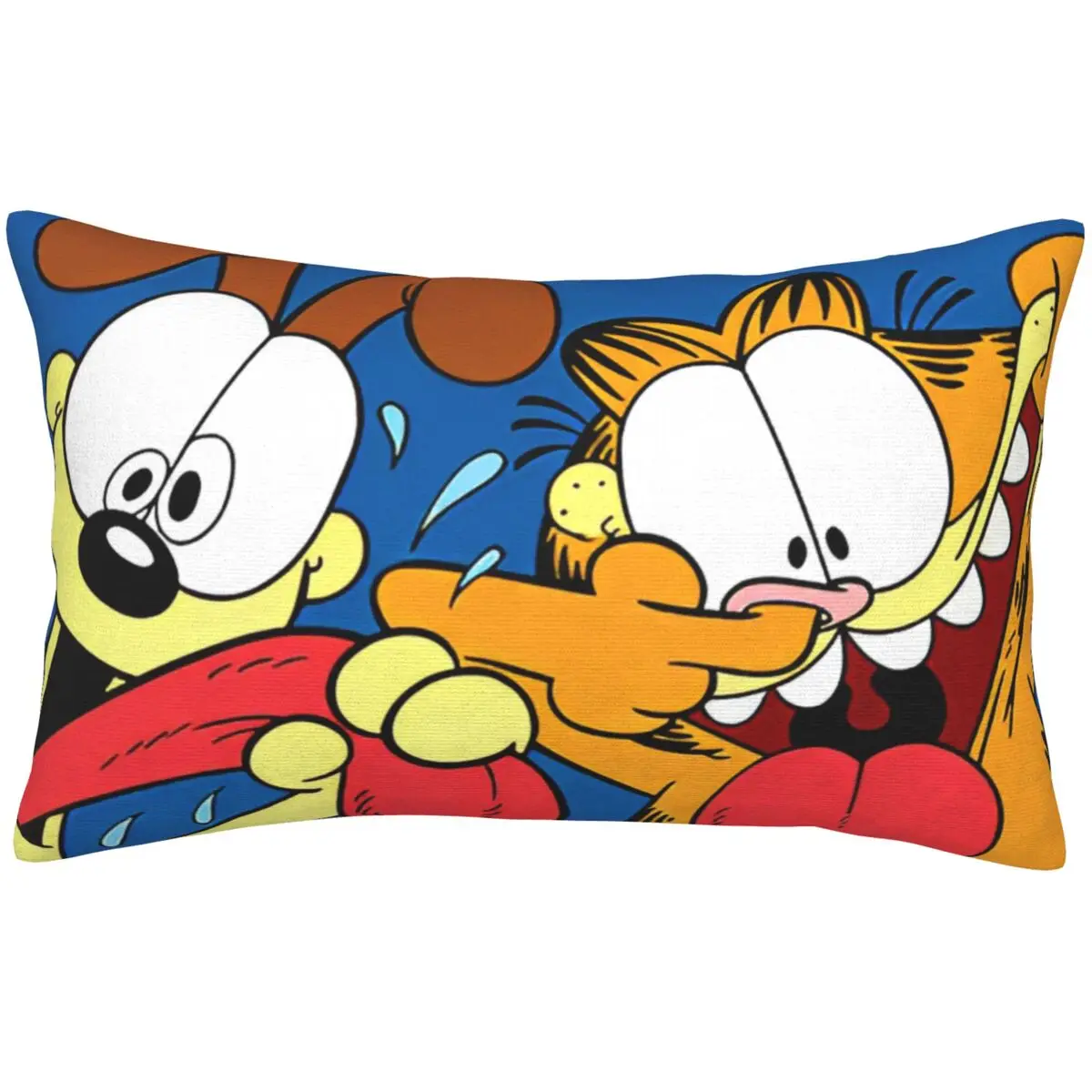 Funny G-Garfield And Friends Odie Reversible Pillowcase Cover 20x30 for Hair and Skin Maturity is Overrated Bedding Pillow Cover