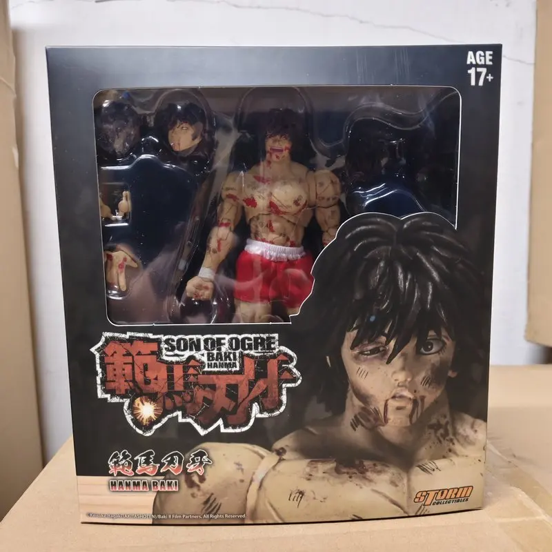 

Storm Toys Hanma Baki Action Figure Battle Damaged Event Exclusive Son Of Ogre Great Arena Tournament Collectible For Anime Fans
