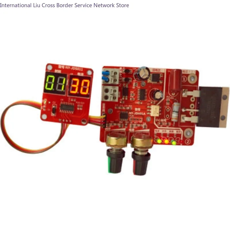 NY-D01 Spot Welding Machine Control Board, Adjusting Time Current Digital Display Single Chip Microcomputer Control Board