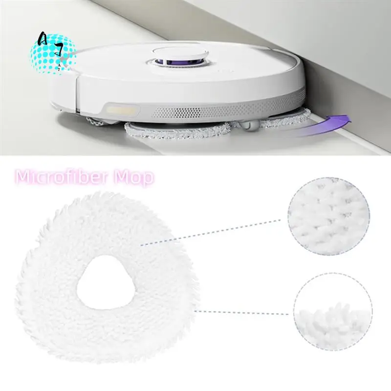 

A07F-For Narwal T10 Robot Sweeping Robot Vacuum Parts Washable Hepa Filters Side Brush Mop Pads Replacement Parts
