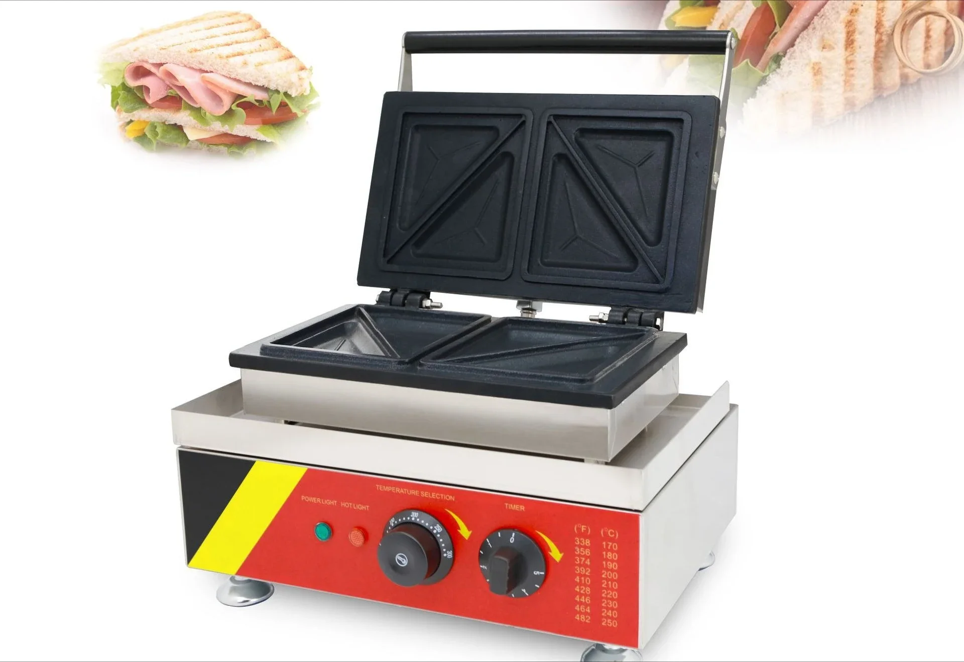 Sandwich maker/toaster/waffle sandwich oven