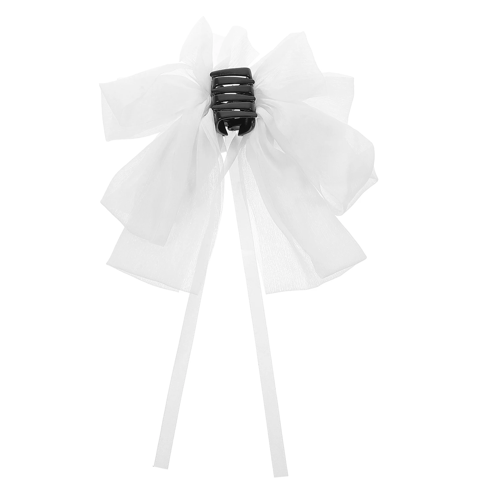 

Shark Claw Clips Hairpin Medium Bow Accessories Women Stylish Practical Secure Grip Effortless Styling Unique Shape Versatile