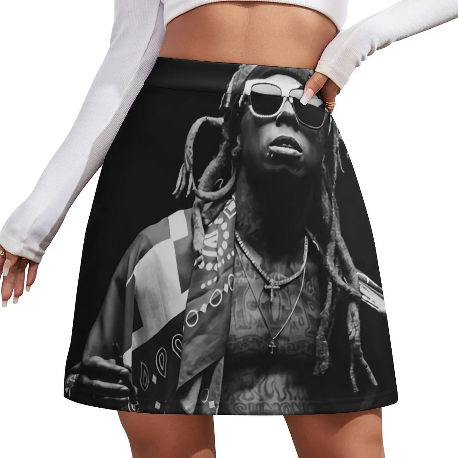 

Lil Black Mini Skirt sexy skirt women's summer clothing 2026 women's skirt 2026 trend Mini