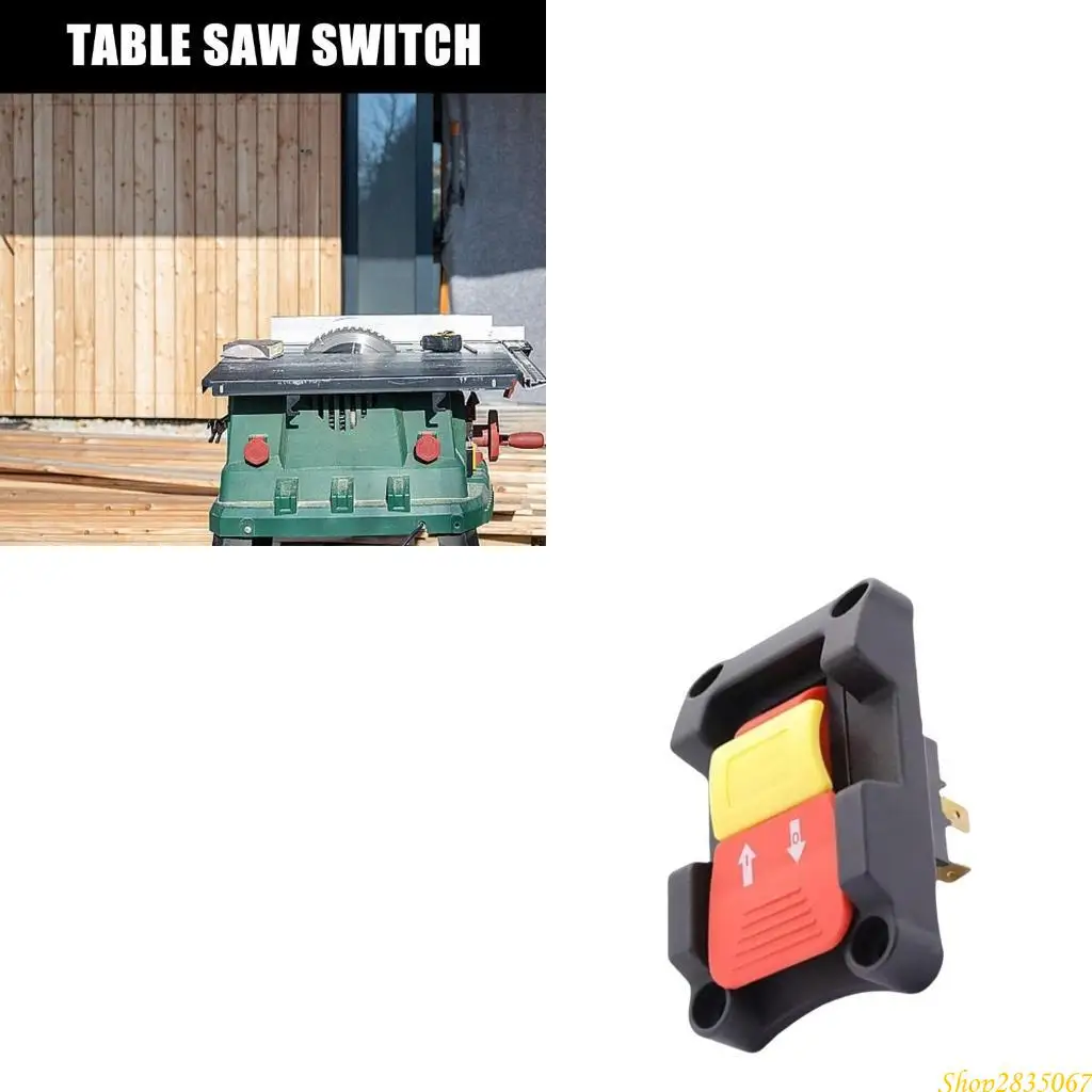 

Safety Power Tool Switches Double Throw Function Table Handsaw Power Switches Double Throw Safety Locking Switches 831F