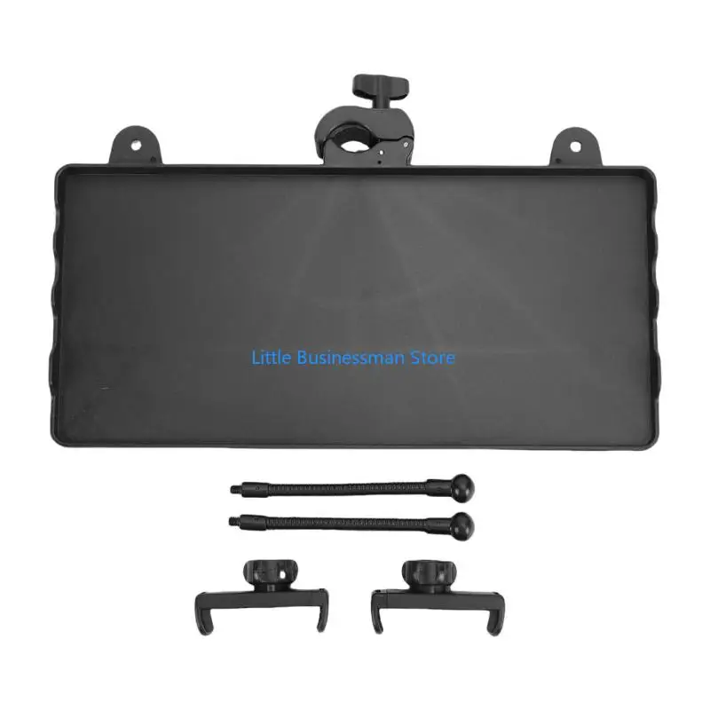 ABS-Schreibtisch-Organizer-Tablett für 3-mm-Rohre für Telefon-Streaming, Online-Klassen-Setups M76A – Detail 2